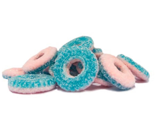 Sour Bubble Gum Rings (Ringar Fizzy)