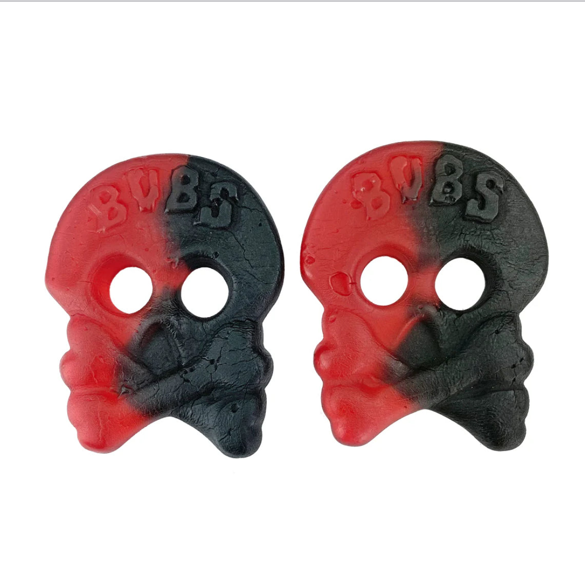 Raspberry Licorice Skull BUBS (Hallon Lakritsskalle)