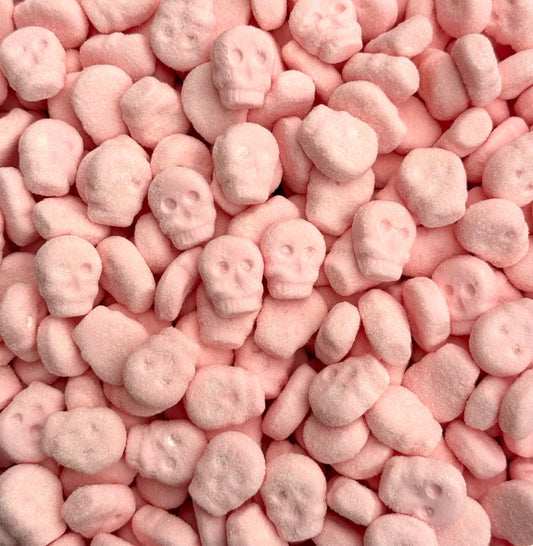Sour Mini Foam Strawberry Skulls (Skummis Strawberry)