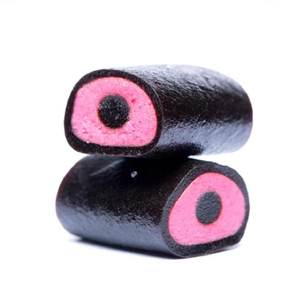Salty Licorice w/ Raspberry Filling (Salta Hallon)