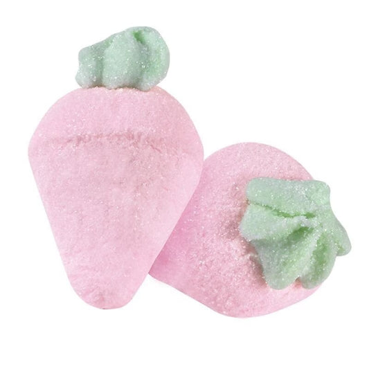 Sugared Sour Strawberry Marshmallows (Skumma Surgubbar)